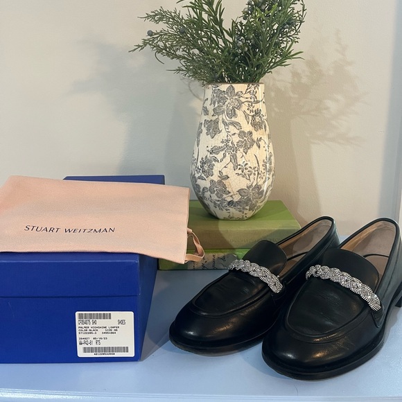 Stuart Weitzman Palmer Highshine Loafer-8 - Picture 13 of 15